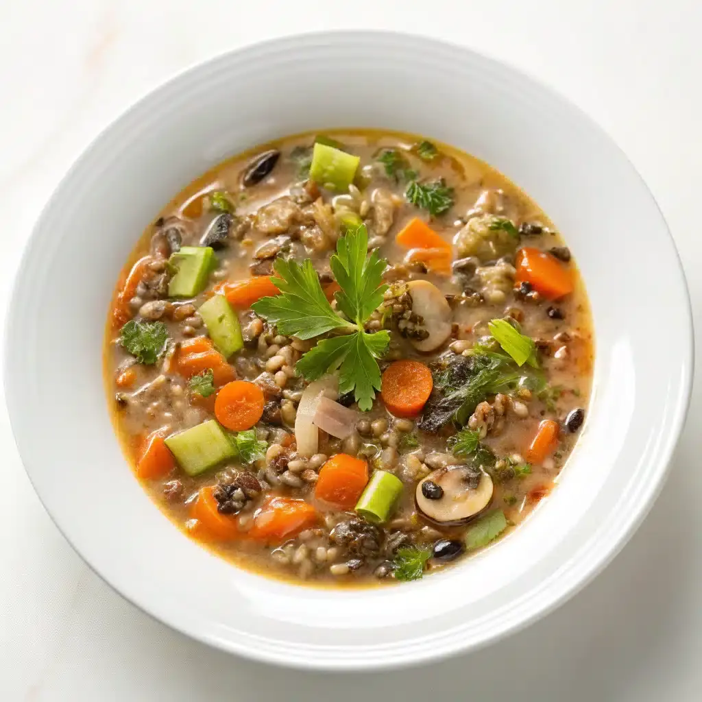 Cozy Autumn Wild Rice Soup: Warming and Flavorful