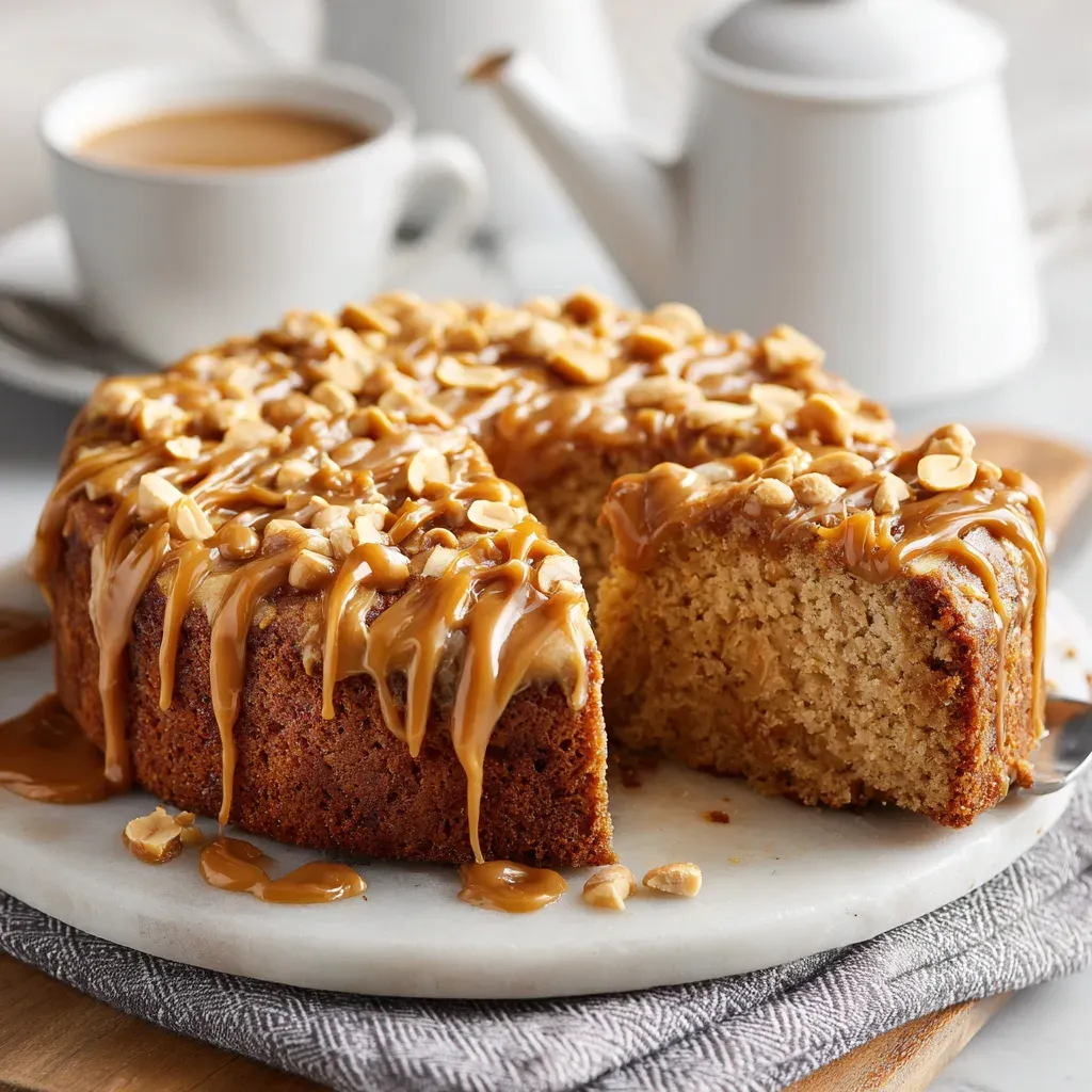 Slow Cooker Peanut Butter Cake