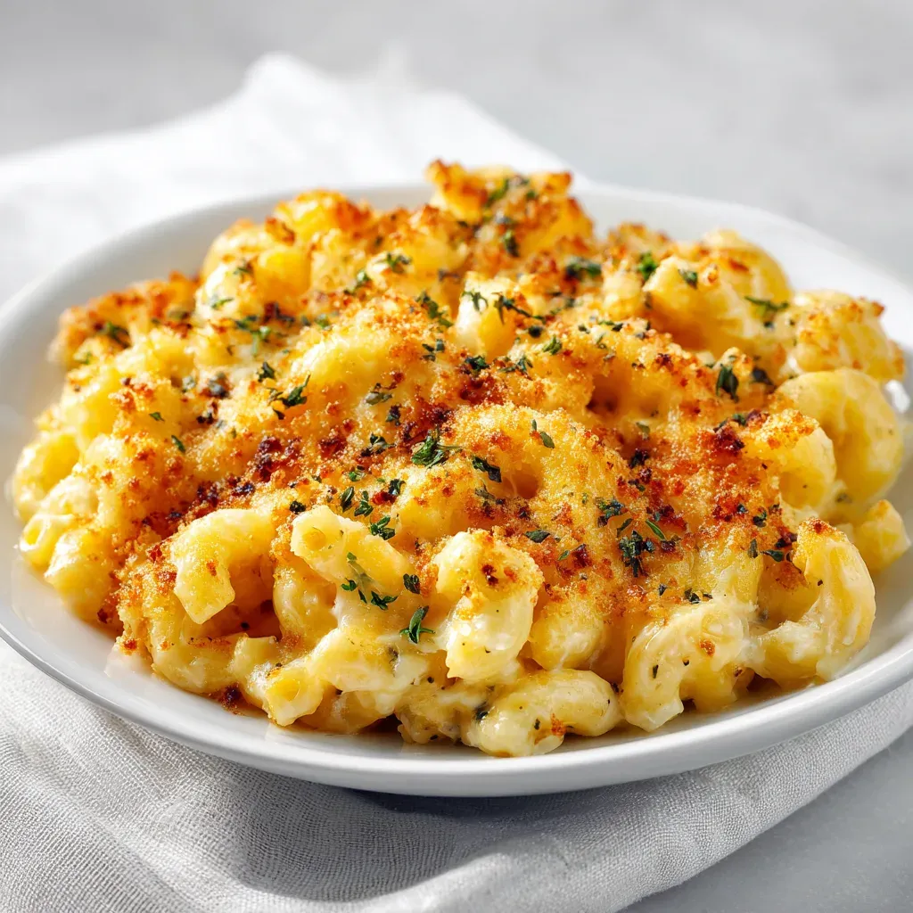 High-Protein Crockpot Mac & Cheese