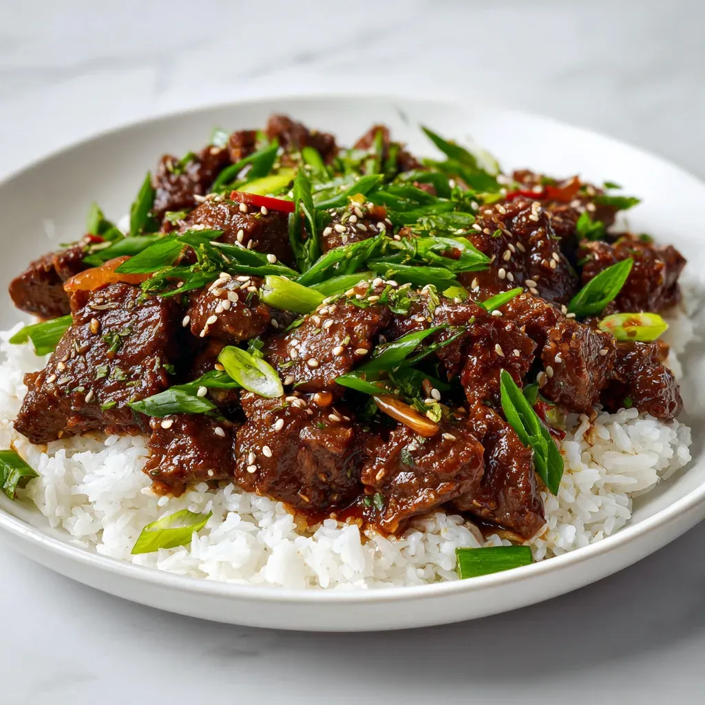 Slow Cooker Mongolian Beef