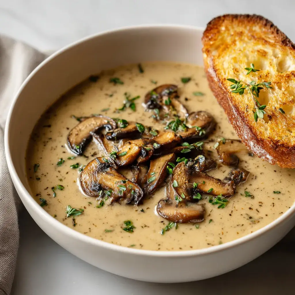 Best Creamy Mushroom Soup