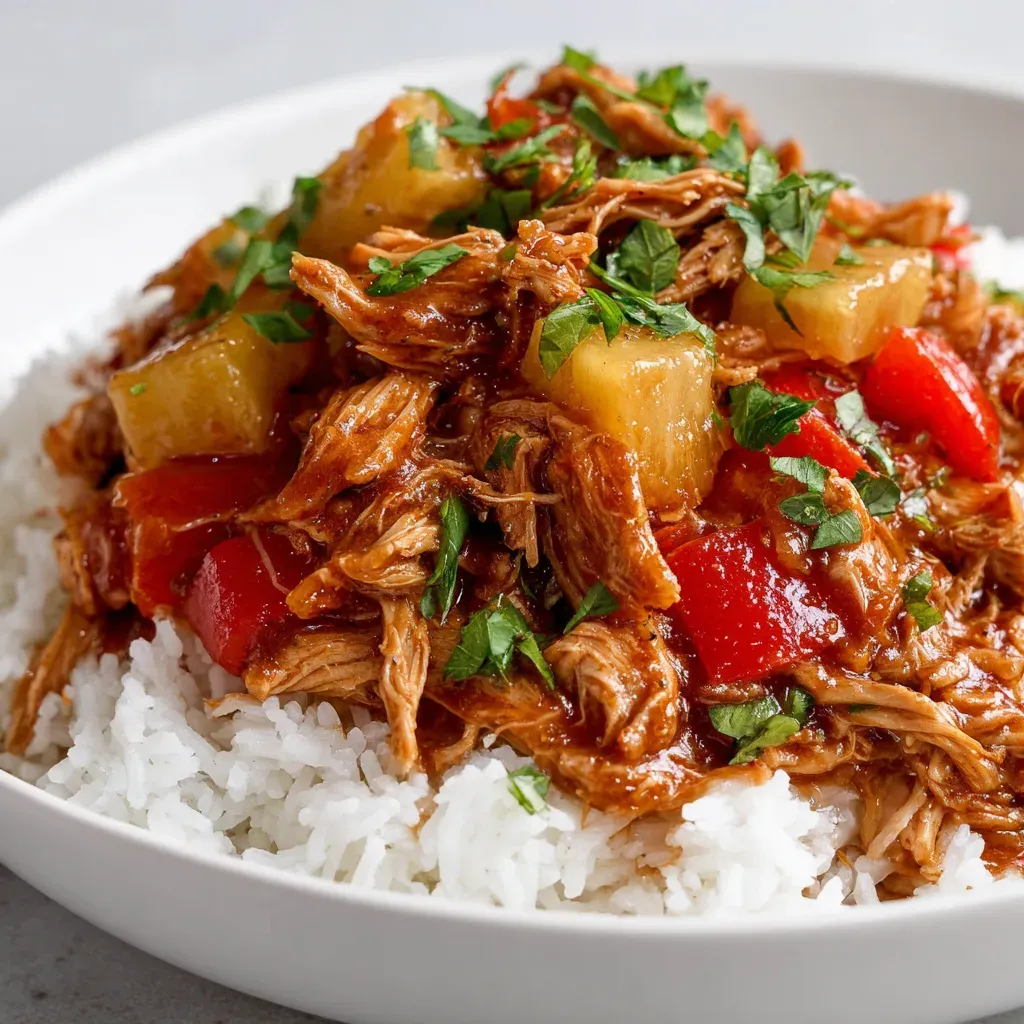 Sweet Hawaiian Crockpot Chicken