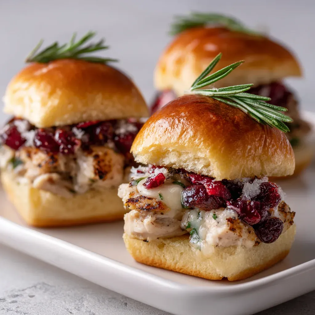 Turkey Cranberry Sliders