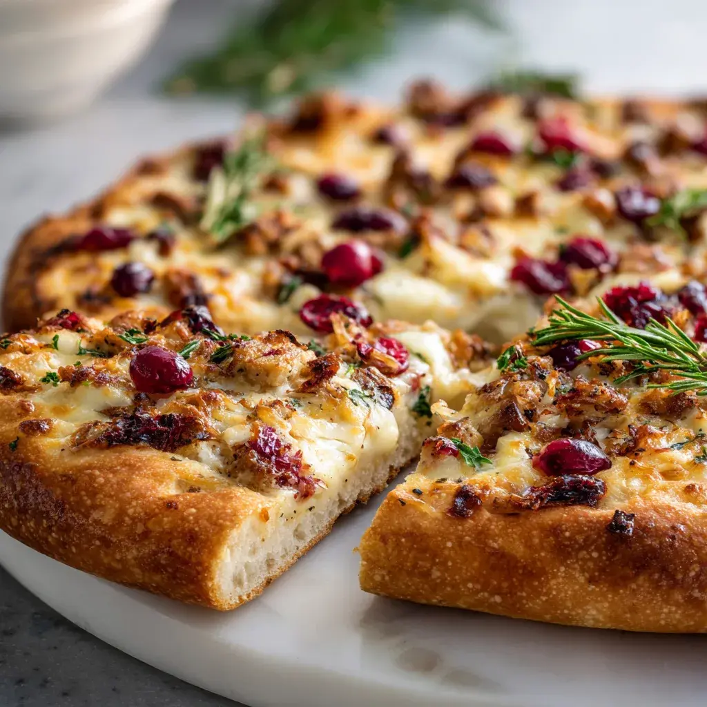 Thanksgiving Pizza - The Gunny Sack