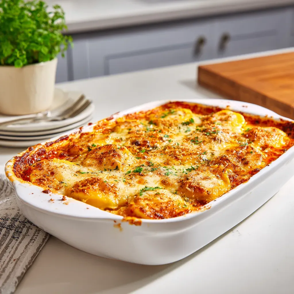 Million Dollar Ravioli casserole
