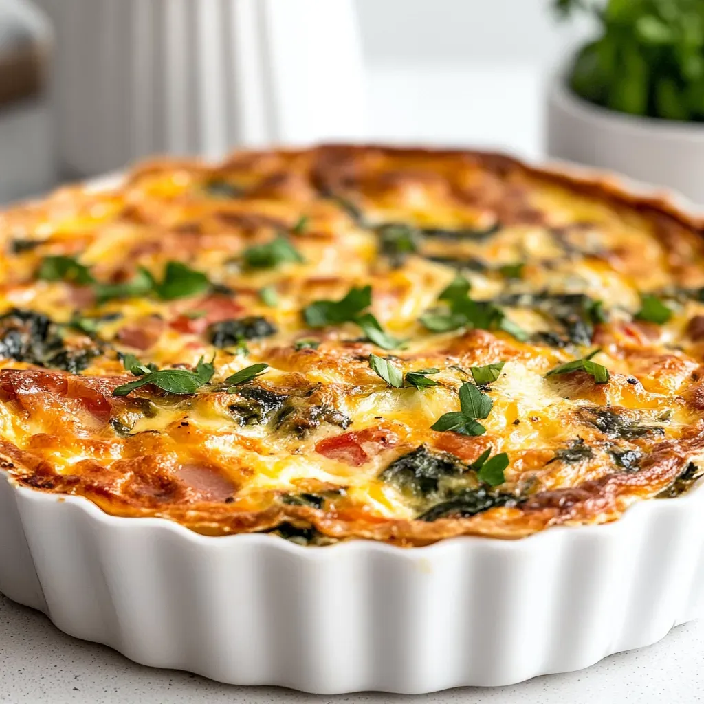 Crustless Quiche saved my Tuesday.