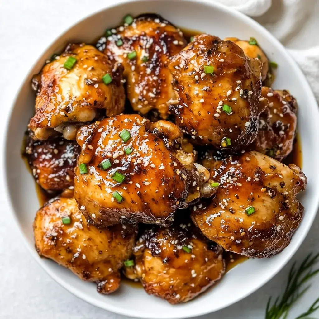 Honey Garlic Slow Cooker Chicken Thighs Recipe | Easy & Delicious Meal
