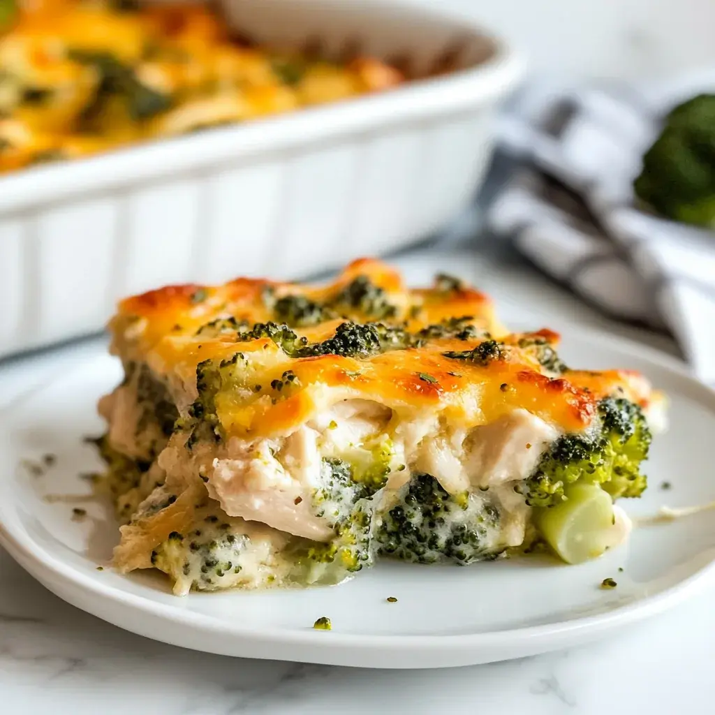 Broccoli Chicken Divan Casserole: Irresistibly Creamy & Easy Delight!