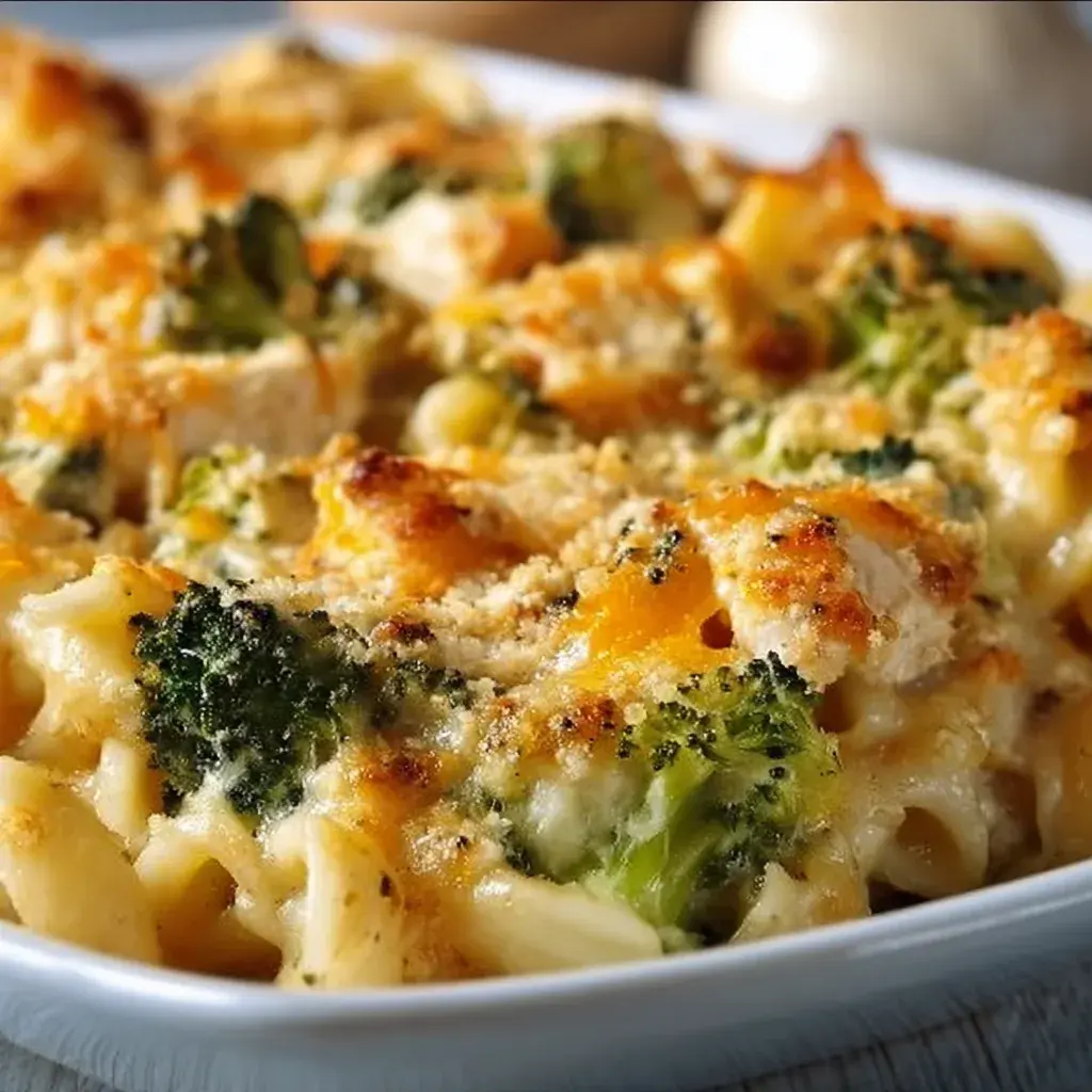 Broccoli Cheddar Chicken Casserole That Melts Hearts Instantly