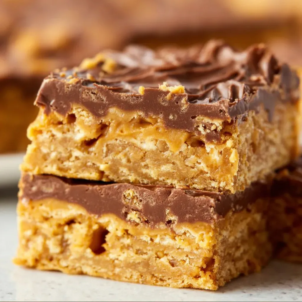 Classic Peanut Butter Lunch Lady Cookie Bars - Irresistibly Soft & Delicious!