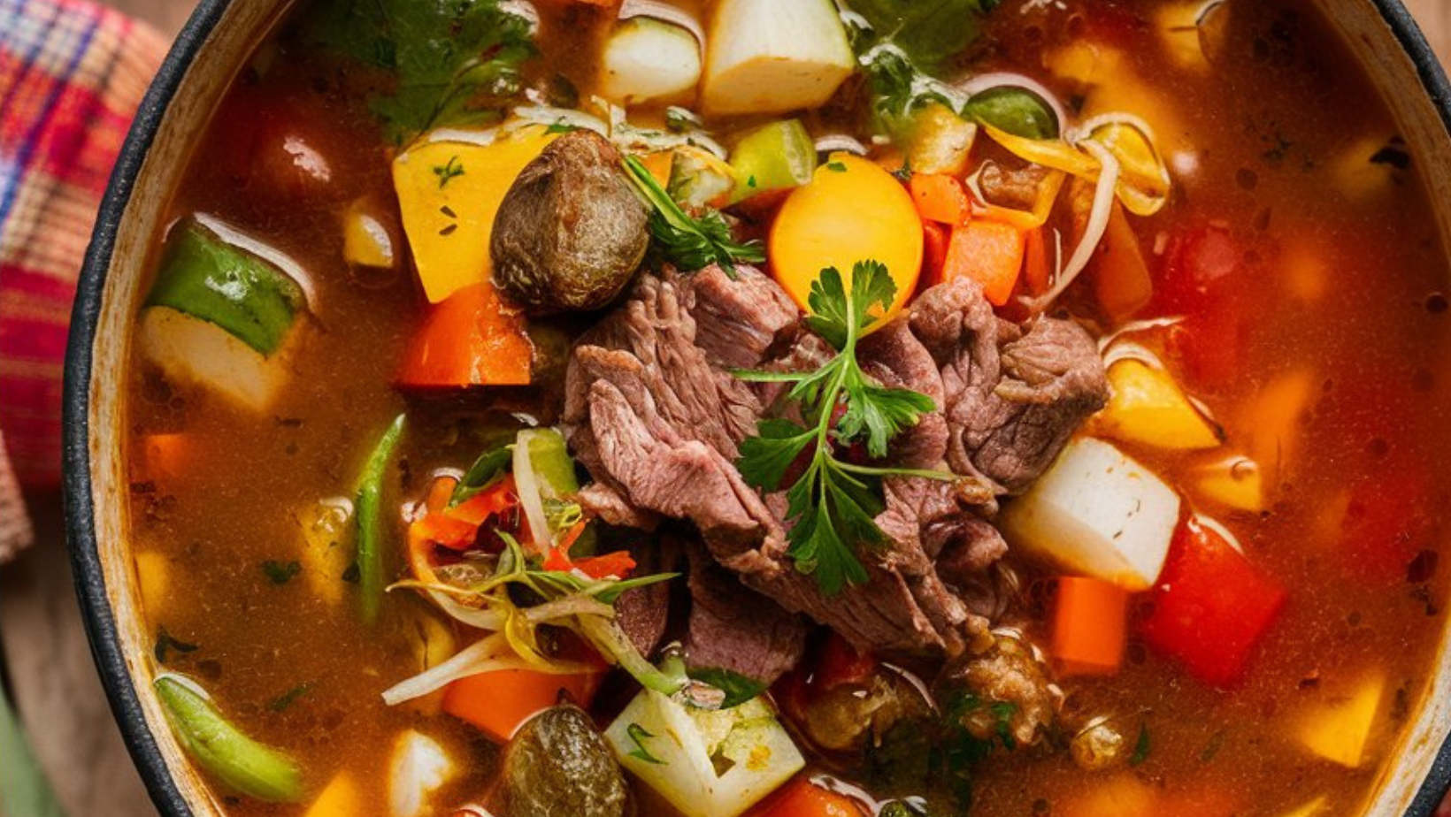 Caldo de Res Traditional Mexican Beef Soup Recipe