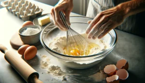 Ingredients Display for Butter Cake