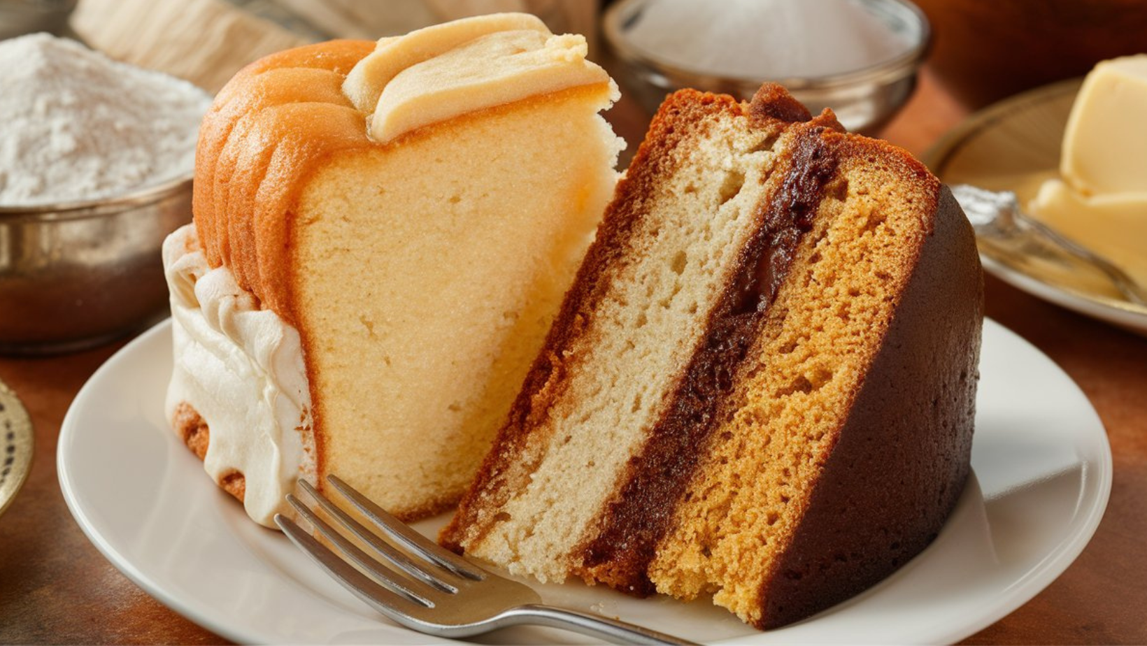 Difference between vanilla cake and butter cake, Vanilla vs butter cake, Vanilla cake versus butter cake, Comparison of vanilla and butter cakes