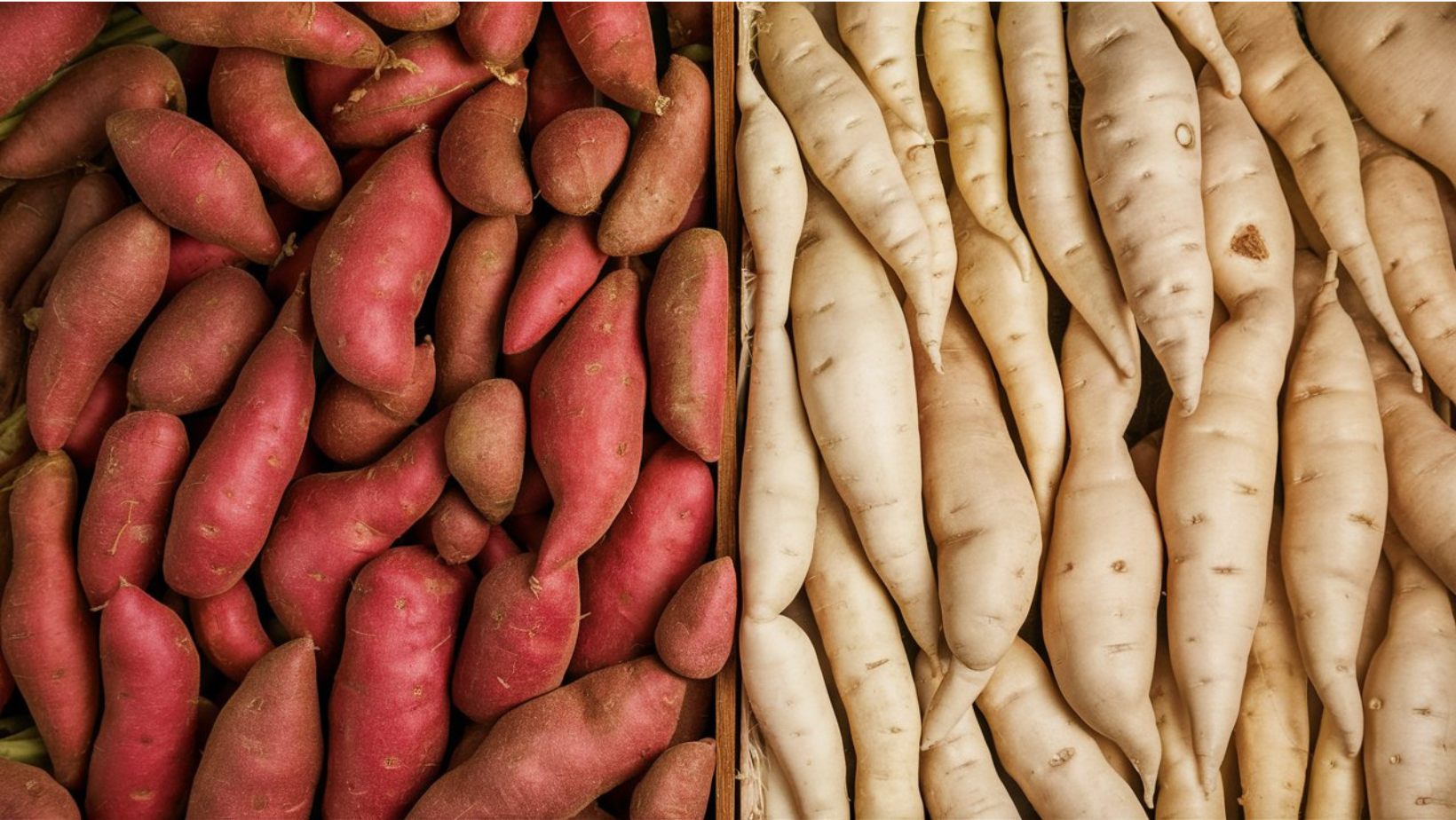 difference between red and white sweet potatoes