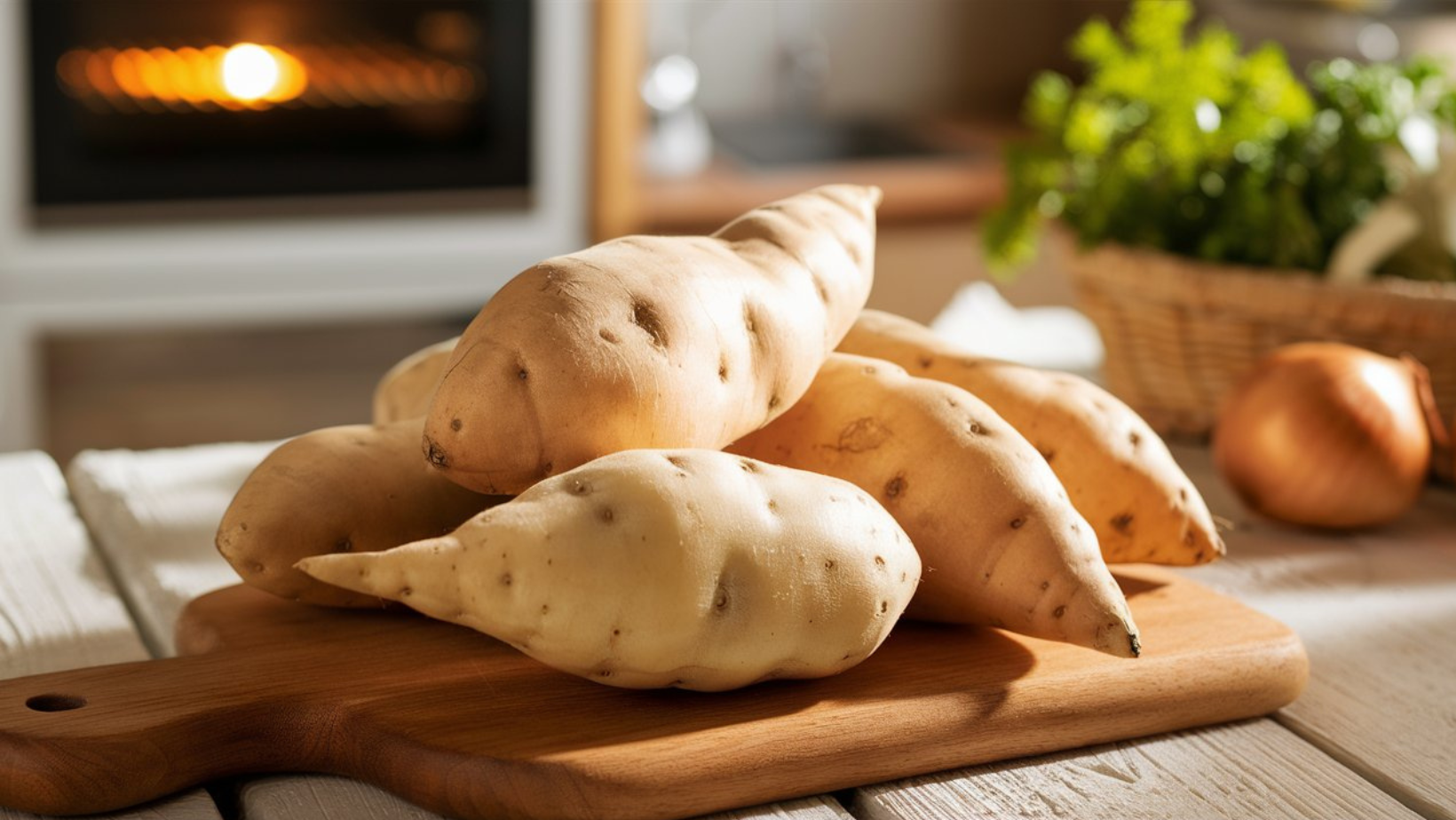 White Sweet Potatoes