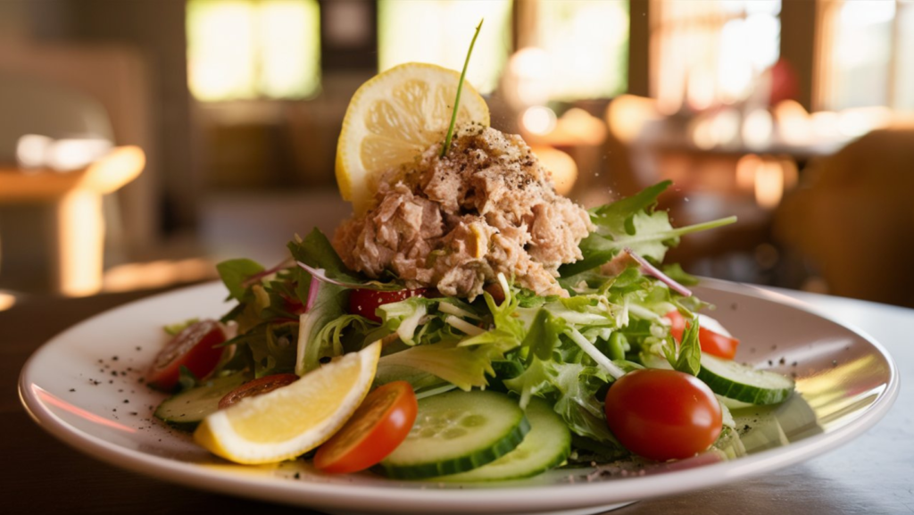restaurant tuna salad secrets, why restaurant tuna tastes better, gourmet tuna salad flavors