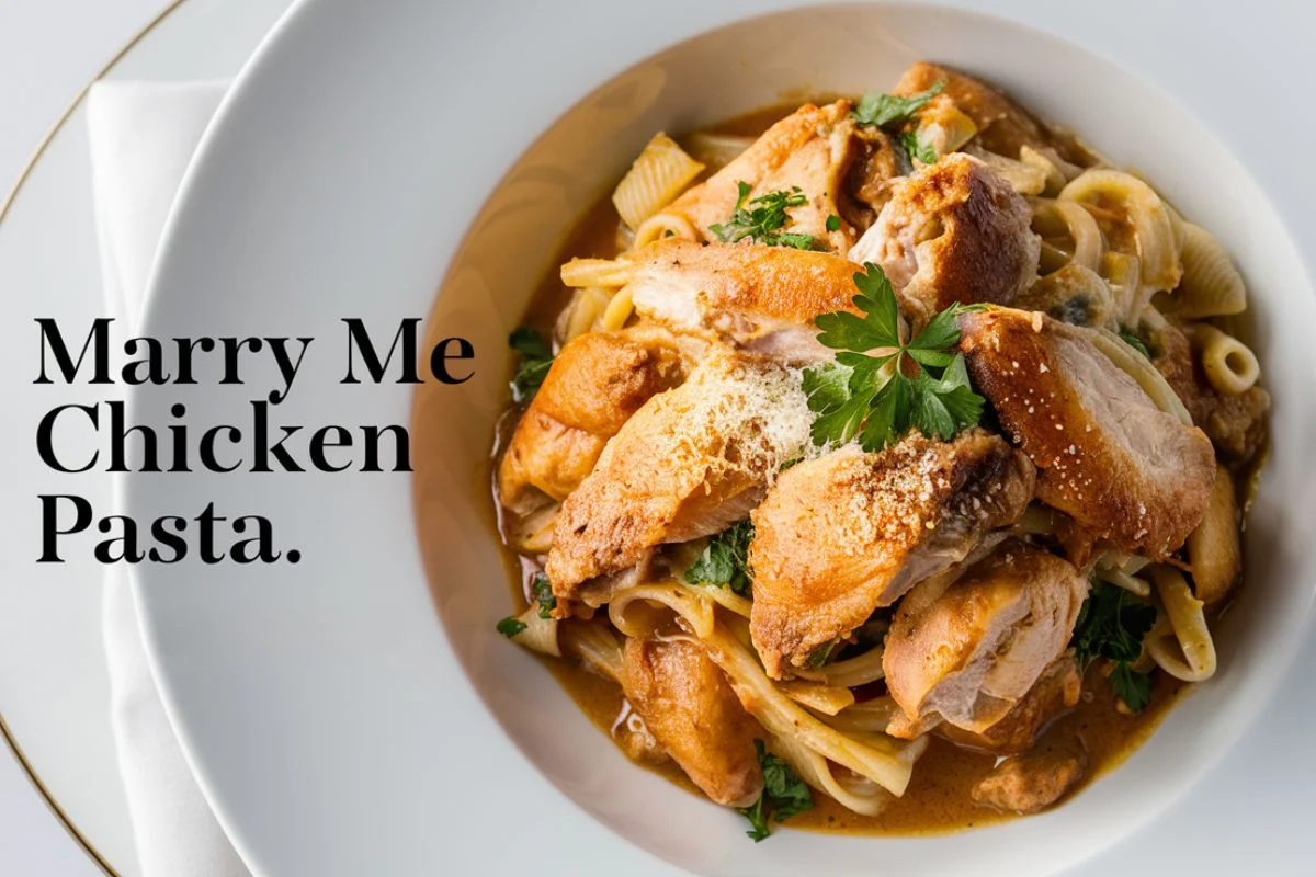 Marry Me Chicken Pasta,Creamy Chicken Pasta, Sun-dried Tomato Chicken Pasta, Romantic Dinner Pasta