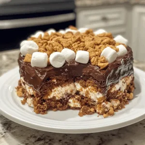 Crockpot S’mores Chocolate Cake: Gooey, Crispy & Irresistible!