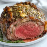 Succulent Italian Herb Butter Prime Rib Recipe | Tender & Flavorful Roast Beef