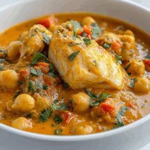 Slow Cooker Fish & Chickpea Curry: Cozy, Flavor-Packed Delight!