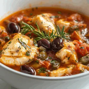 Slow Cooker Mediterranean Fish Stew: 5 Irresistible Tomato & Olive Flavors