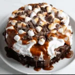 Chocolate Poke Cake with Marshmallow That Will Steal Your Heart!