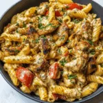 Creamy Rasta Pasta with Jerk Chicken: Irresistibly Flavorful Bliss!