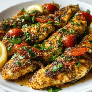 Quick Mediterranean Chicken Tenders: Irresistibly Crisp & Flavor-Packed!