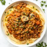 Slow Cooker Lentil & Mushroom Bolognese That Will Blow Your Mind!