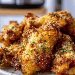 Air Fryer Parmesan Wings: Crispy, Cheesy & Addictive Snack!