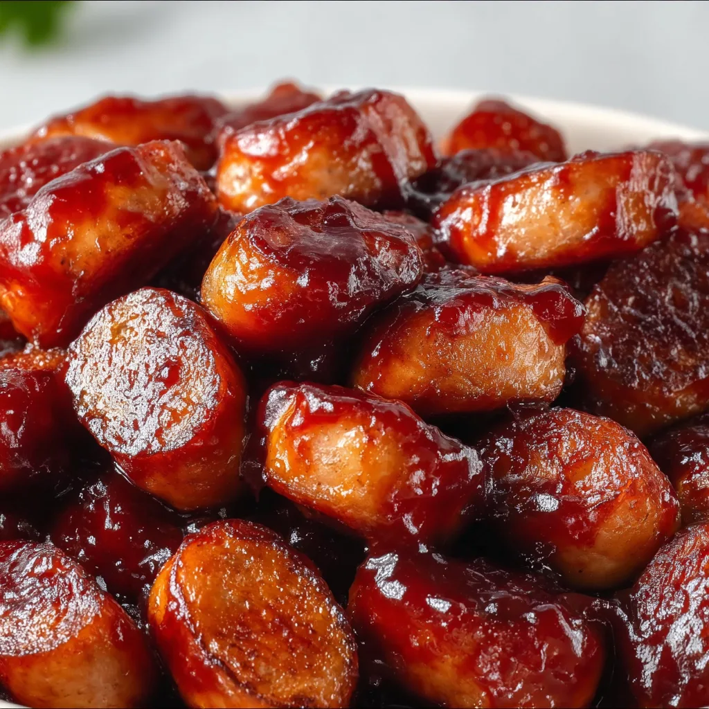 BBQ Sausage Bites That Will Ignite Your Taste Buds Instantly!
