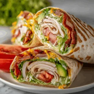 California Turkey Club Wraps: Irresistibly Fresh & Perfectly Packed!