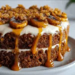 Caramelized Banana Carrot Cake | Moist, Spiced & Irresistible!