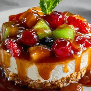 Cheesecake Fruit Salad Caramel: Irresistibly Sweet & Refreshing!