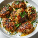 Chicken Kofta with Garlic Yogurt: Irresistibly Creamy & Flavor-Packed!