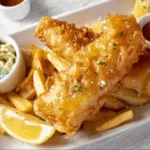 Classic British Fish & Chips: Crispy, Golden, Irresistible Delight!