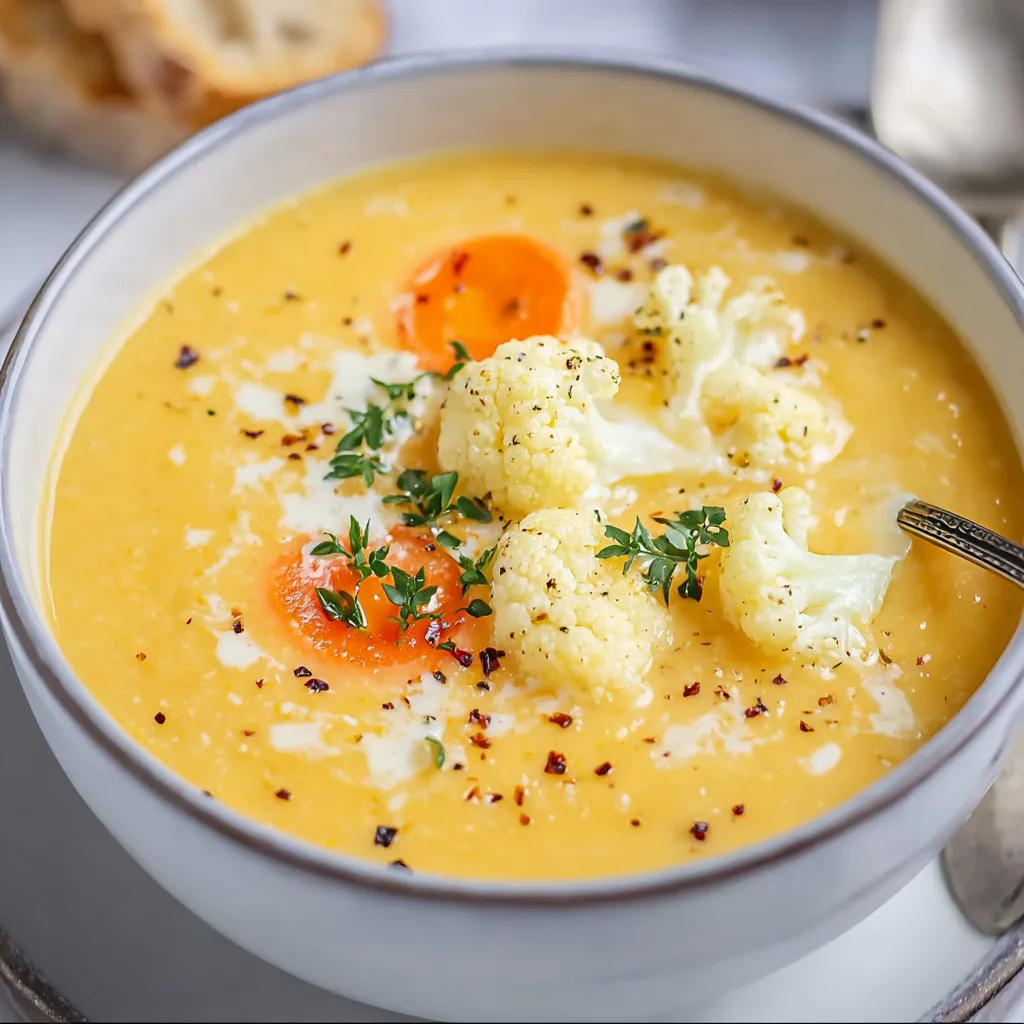 Creamy Cauliflower Carrot Soup Recipe That Warms Your Soul!