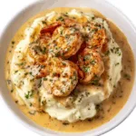 Creamy Garlic Shrimp Over Mashed Potatoes – Irresistibly Delicious!