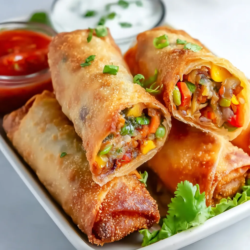 Crispy Southwest Egg Rolls: Irresistibly Crunchy & Flavor-Packed!
