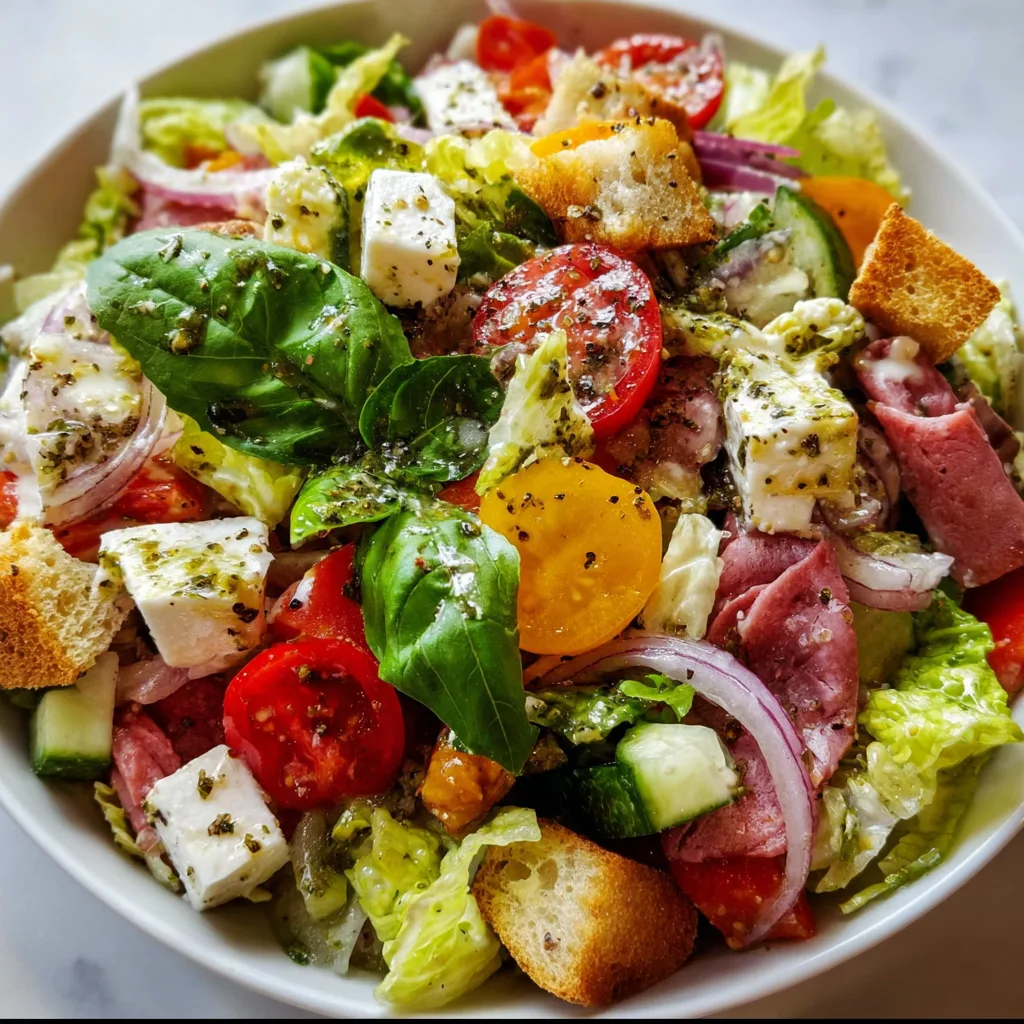 Italian Chopped Salad: Fresh, Crunchy & Irresistibly Delicious!