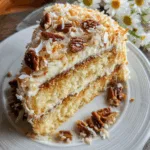 Moist White German Chocolate Cake That Will Melt Your Heart!