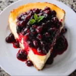 New York Cheesecake with Berry Twist: Irresistibly Delicious Delight!