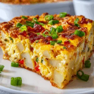 Potato Breakfast Casserole: Irresistible Morning Comfort Recipe!