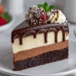 Tuxedo Cake: Irresistible Triple Chocolate Mousse Delight!