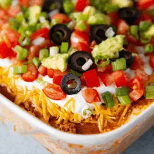 7 Layer Dip Recipe: Irresistible Party Snack Everyone Loves!