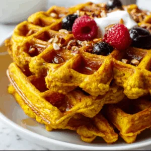 Anti-Inflammatory Turmeric Waffles: Boost Health & Delight Your Tastebuds!