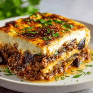Authentic Moussaka Recipe: Greek Beef & Eggplant Lasagna Bliss