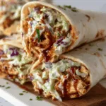 BBQ Chicken Coleslaw Wraps: Irresistibly Fresh & Flavor-Packed!