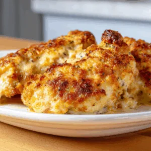 Baked Mayonnaise Parmesan Chicken: Crispy, Juicy & Irresistible!