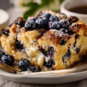 Blueberry Bread Pudding Recipe That Will Melt Your Heart Instantly